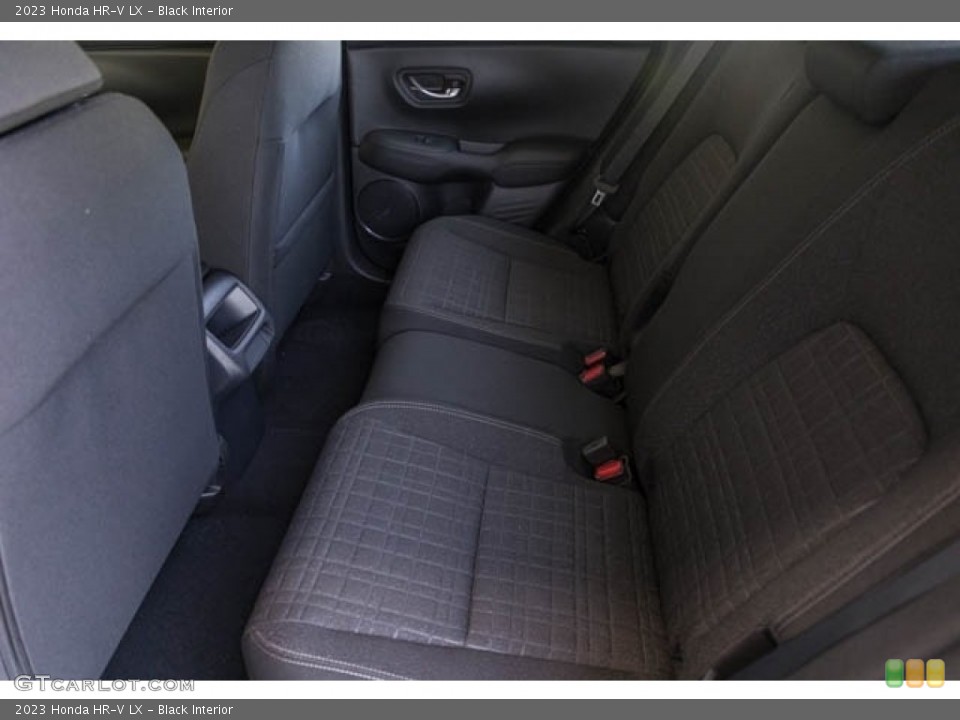 Black Interior Rear Seat for the 2023 Honda HR-V LX #145647199