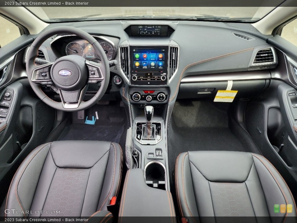 Black Interior Front Seat for the 2023 Subaru Crosstrek Limited #145647493