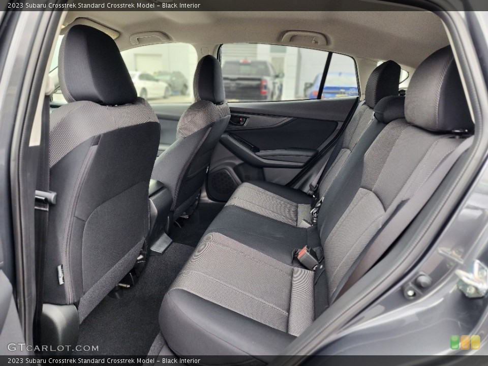 Black Interior Rear Seat for the 2023 Subaru Crosstrek  #145648846