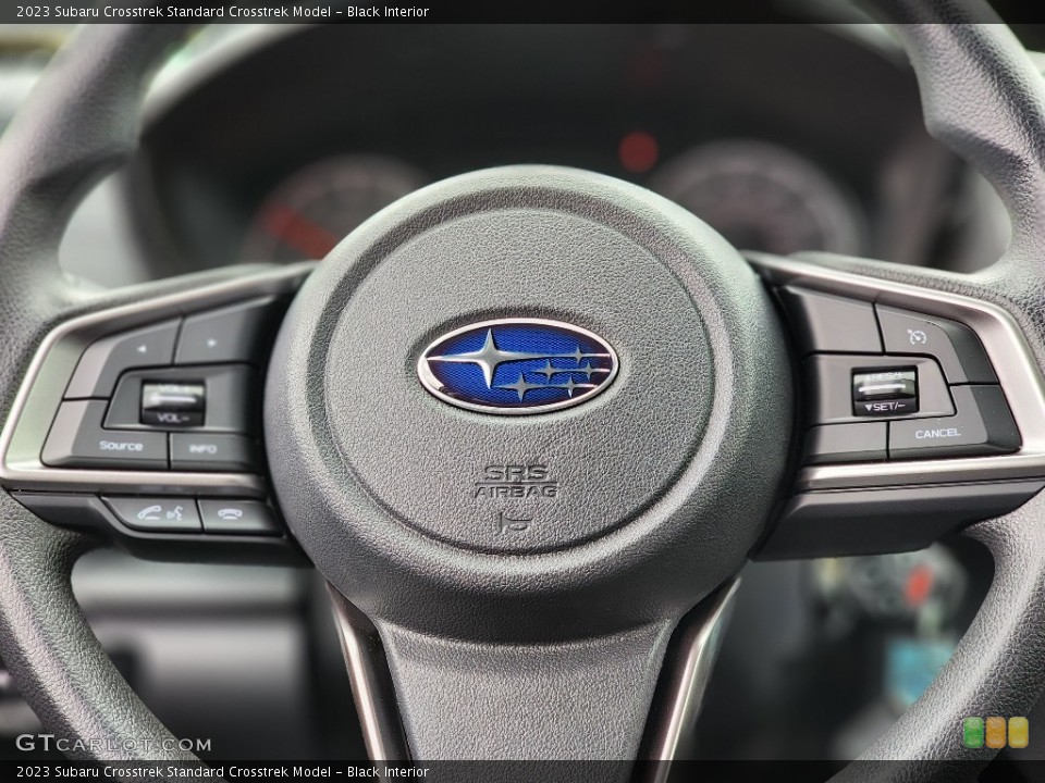 Black Interior Steering Wheel for the 2023 Subaru Crosstrek  #145648933