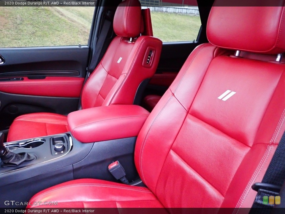 Red/Black 2020 Dodge Durango Interiors