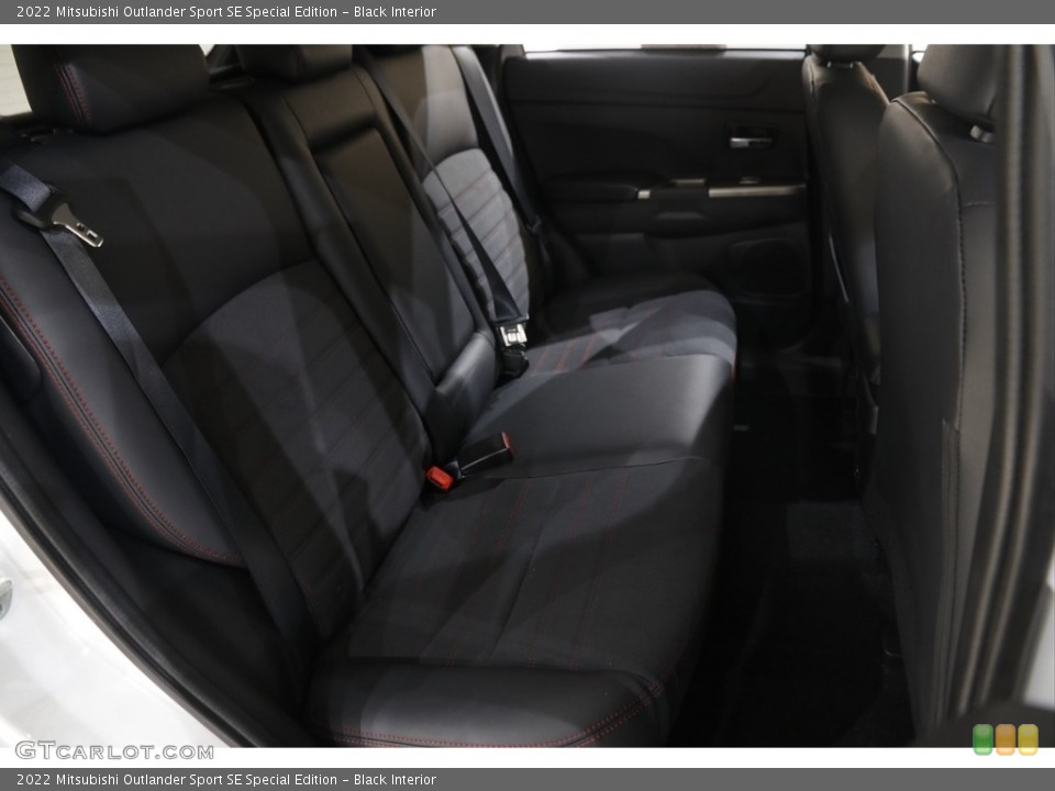 Black Interior Rear Seat for the 2022 Mitsubishi Outlander Sport SE Special Edition #145649872