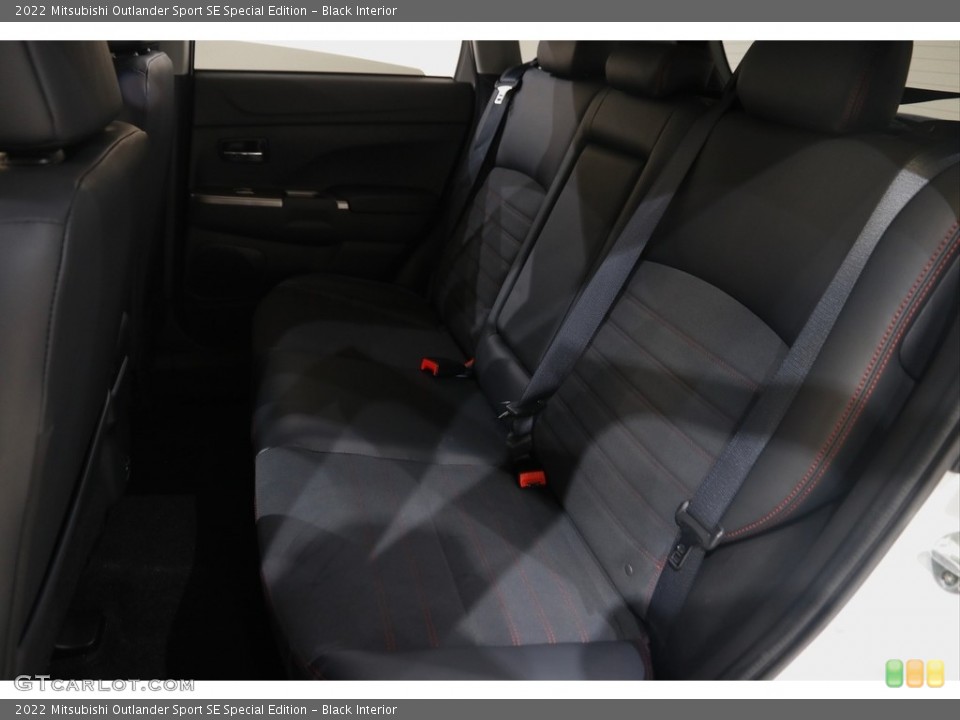 Black Interior Rear Seat for the 2022 Mitsubishi Outlander Sport SE Special Edition #145649890