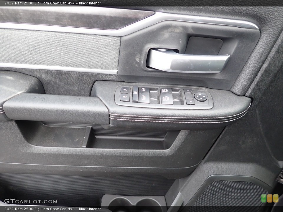 Black Interior Door Panel for the 2022 Ram 2500 Big Horn Crew Cab 4x4 #145649917