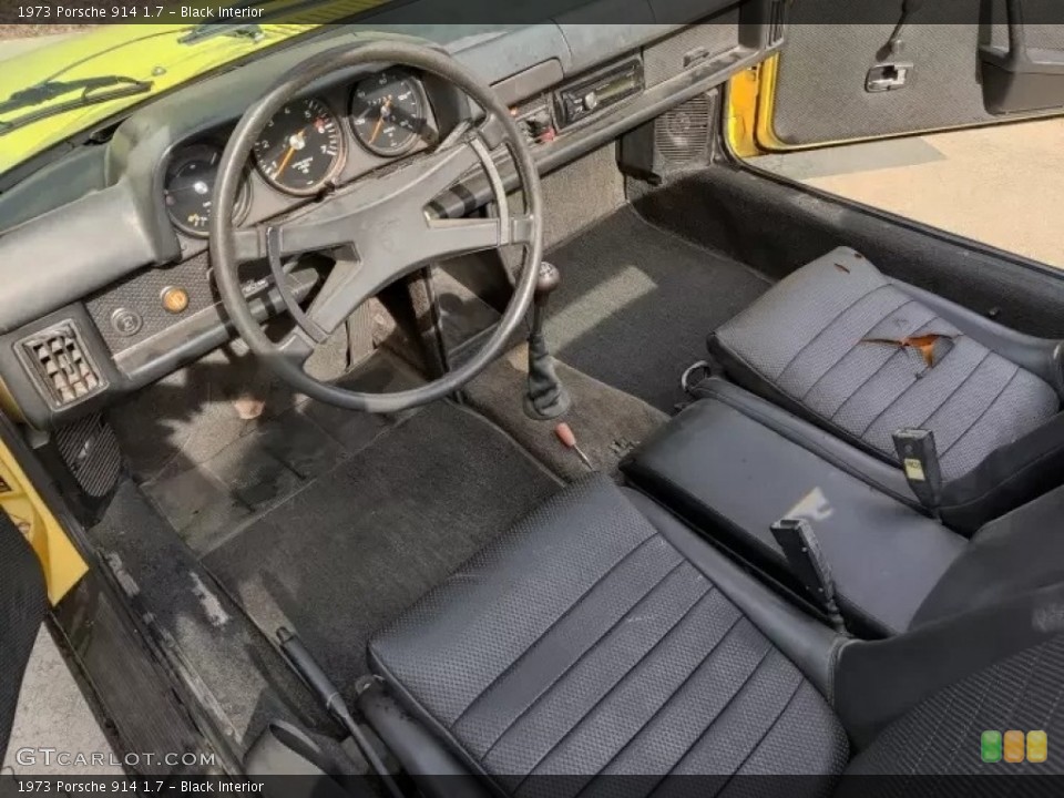 Black Interior Photo for the 1973 Porsche 914 1.7 #145650034