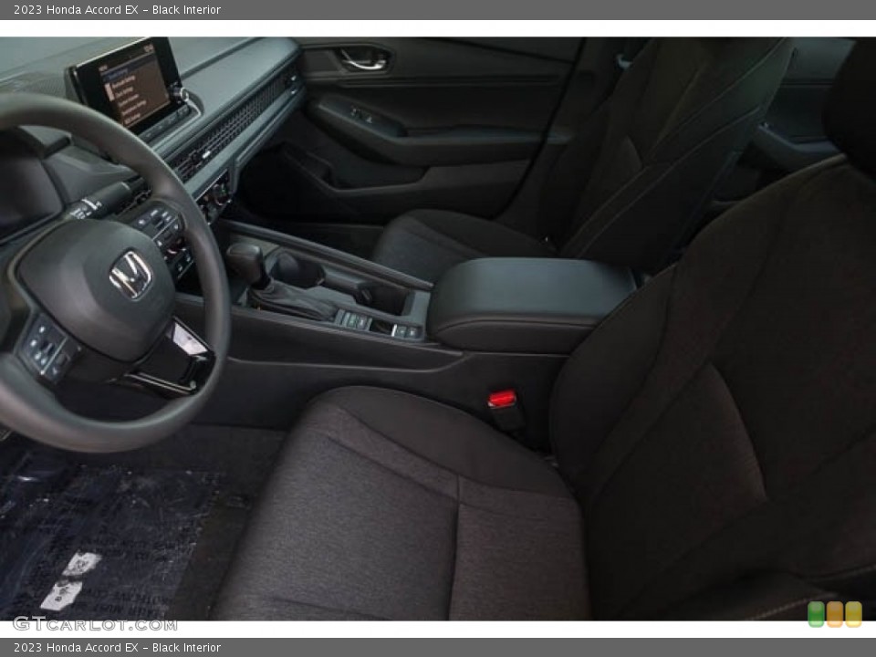 Black Interior Front Seat for the 2023 Honda Accord EX #145650418