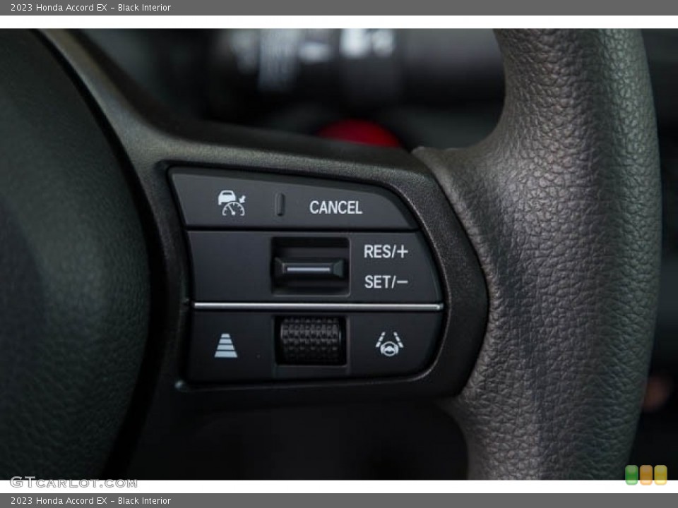Black Interior Steering Wheel for the 2023 Honda Accord EX #145650523