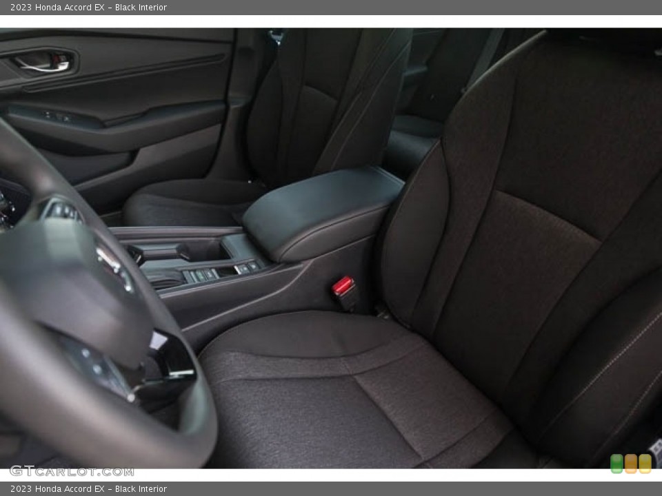Black Interior Front Seat for the 2023 Honda Accord EX #145650612