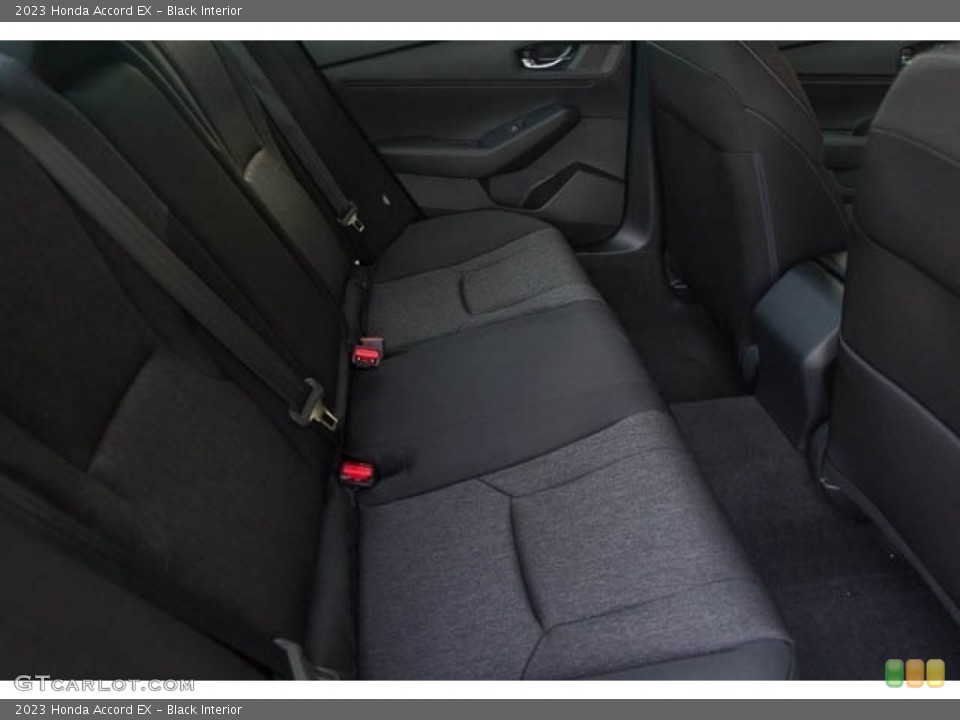 Black Interior Rear Seat for the 2023 Honda Accord EX #145650676