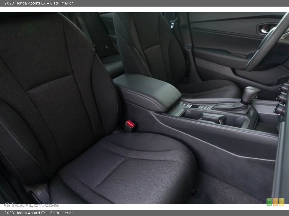 Black Interior Front Seat for the 2023 Honda Accord EX #145650715