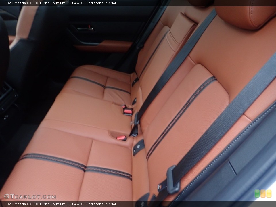 Terracotta Interior Rear Seat for the 2023 Mazda CX-50 Turbo Premium Plus AWD #145651480