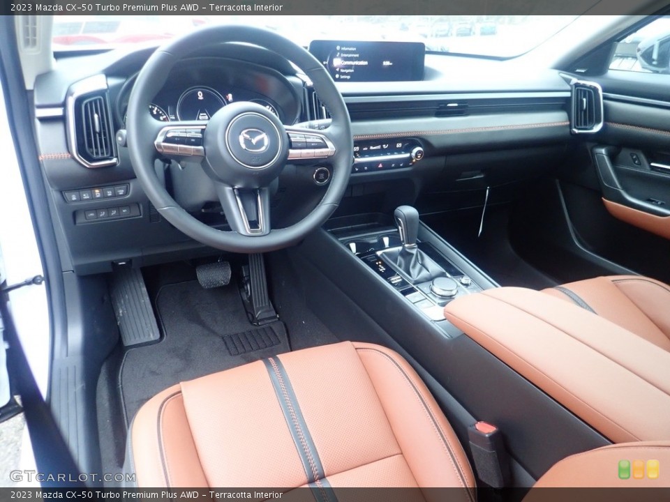 Terracotta Interior Front Seat for the 2023 Mazda CX-50 Turbo Premium Plus AWD #145651492