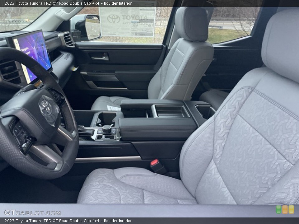 Boulder Interior Front Seat for the 2023 Toyota Tundra TRD Off Road Double Cab 4x4 #145651967