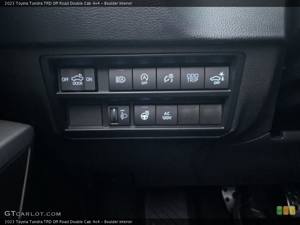 Boulder Interior Controls for the 2023 Toyota Tundra TRD Off Road Double Cab 4x4 #145652134