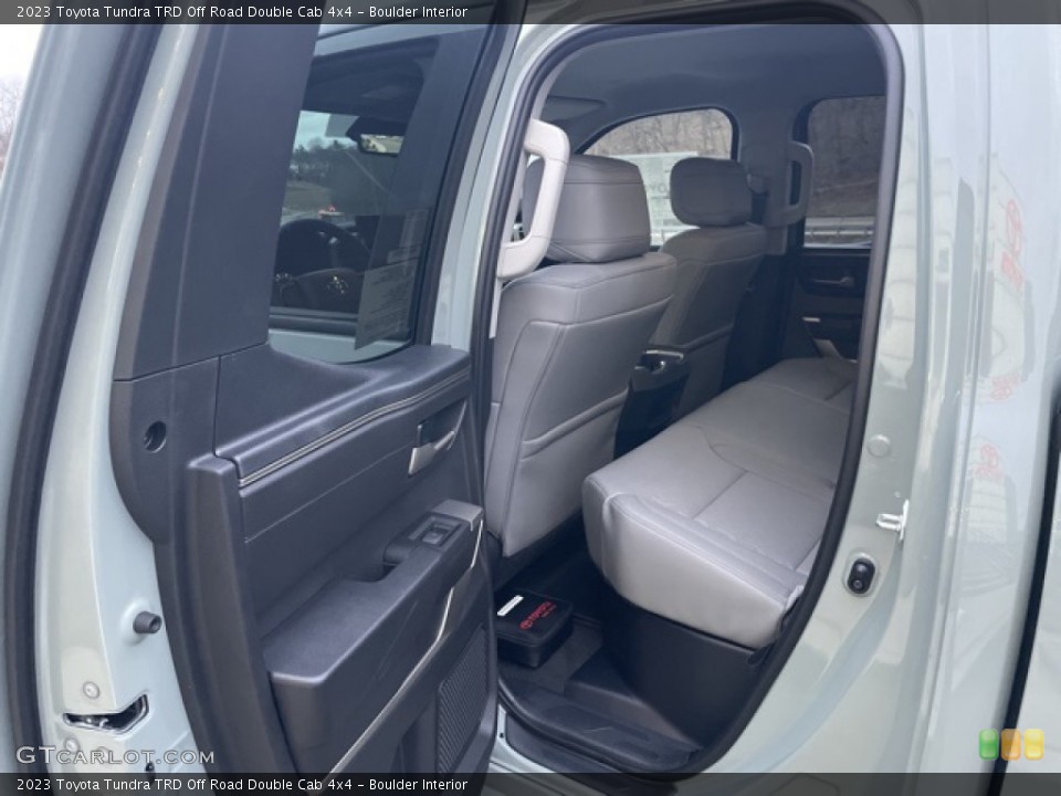 Boulder Interior Rear Seat for the 2023 Toyota Tundra TRD Off Road Double Cab 4x4 #145652161