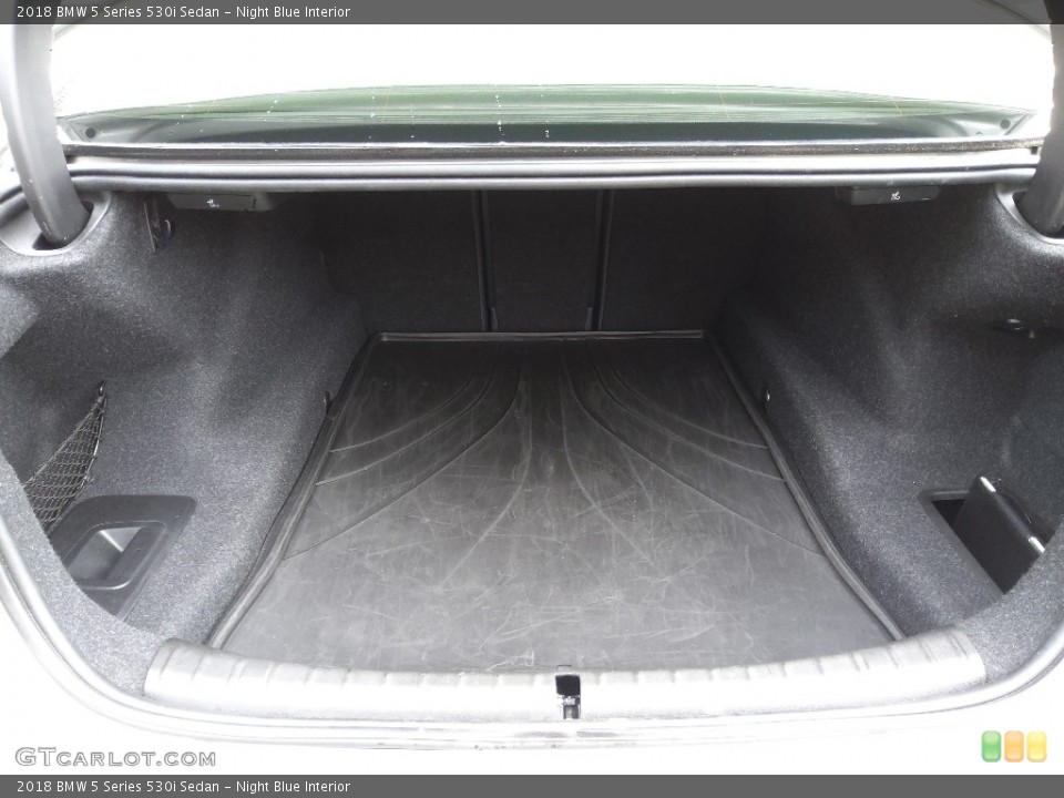 Night Blue Interior Trunk for the 2018 BMW 5 Series 530i Sedan #145653121