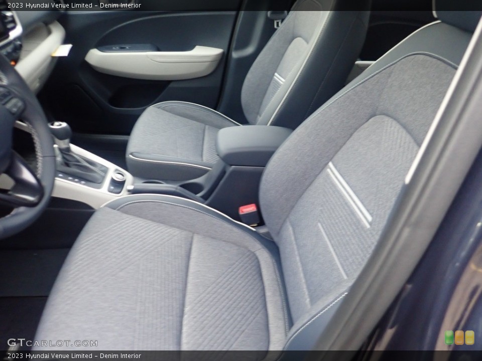 Denim Interior Front Seat for the 2023 Hyundai Venue Limited #145655242