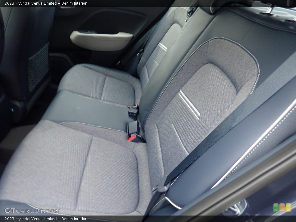 Denim Interior Rear Seat for the 2023 Hyundai Venue Limited #145655269