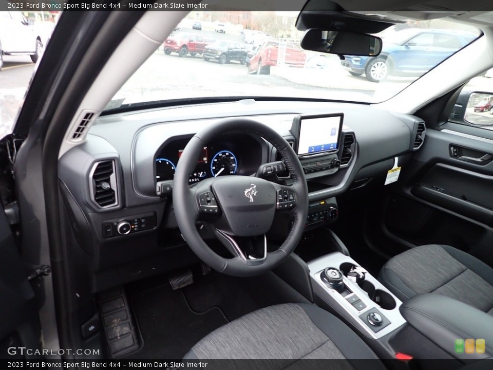 Medium Dark Slate Interior Photo for the 2023 Ford Bronco Sport Big Bend 4x4 #145655554