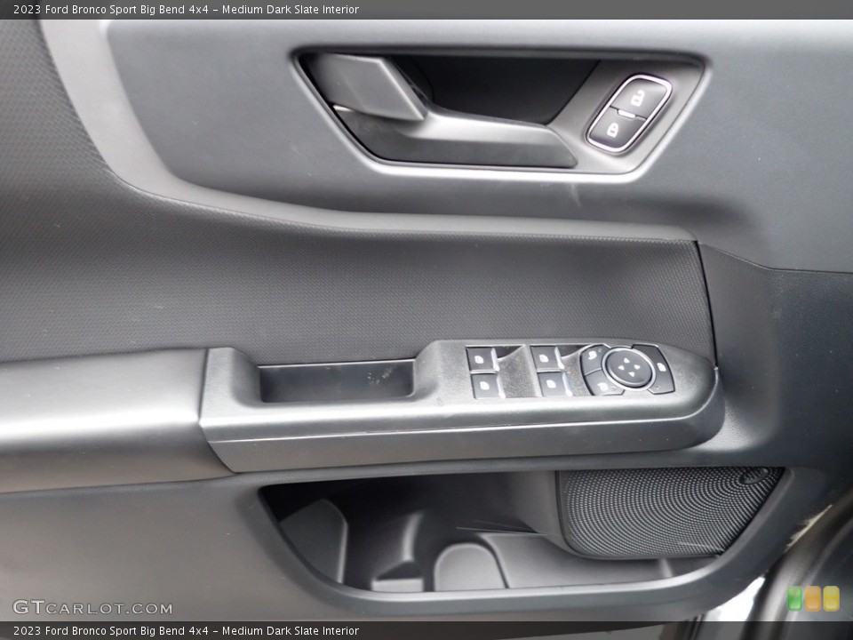 Medium Dark Slate Interior Door Panel for the 2023 Ford Bronco Sport Big Bend 4x4 #145655581