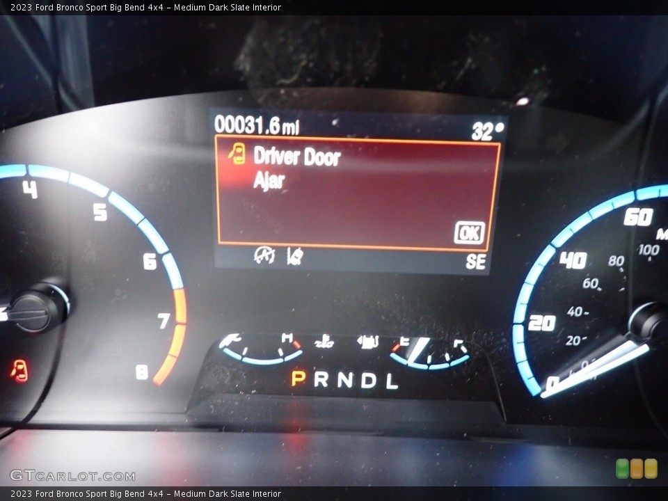 Medium Dark Slate Interior Gauges for the 2023 Ford Bronco Sport Big Bend 4x4 #145655644