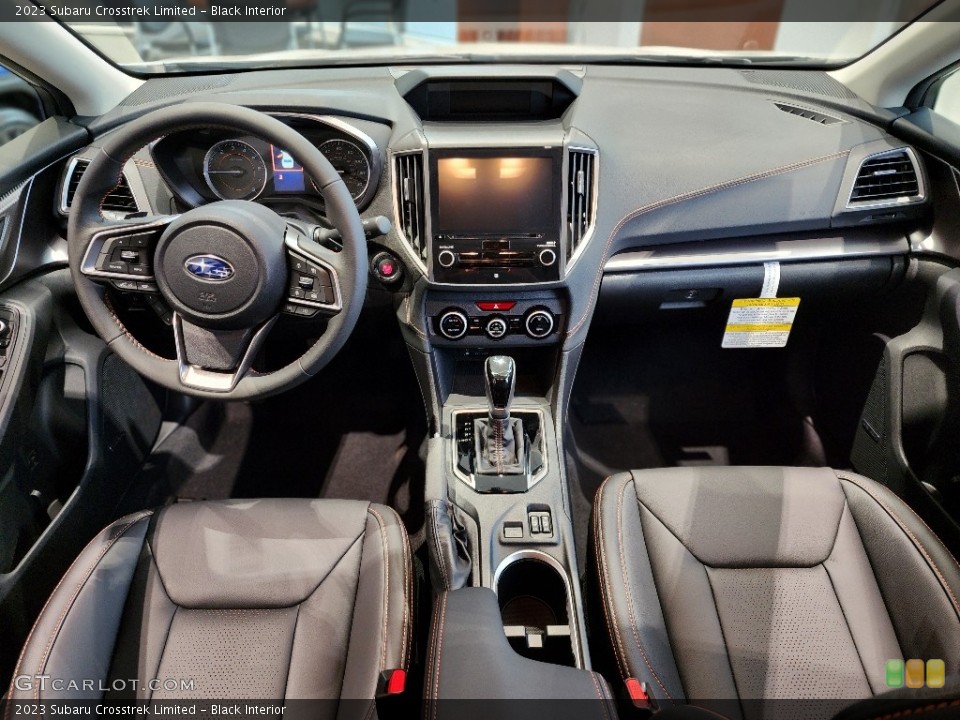 Black Interior Front Seat for the 2023 Subaru Crosstrek Limited #145655815