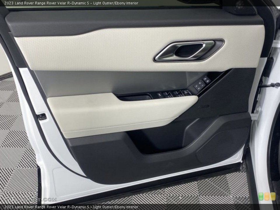 Light Oyster/Ebony Interior Door Panel for the 2023 Land Rover Range Rover Velar R-Dynamic S #145658144