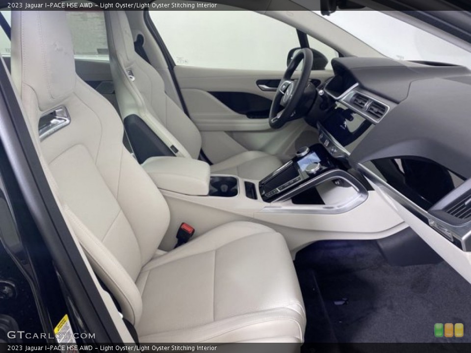 Light Oyster/Light Oyster Stitching Interior Photo for the 2023 Jaguar I-PACE HSE AWD #145658336
