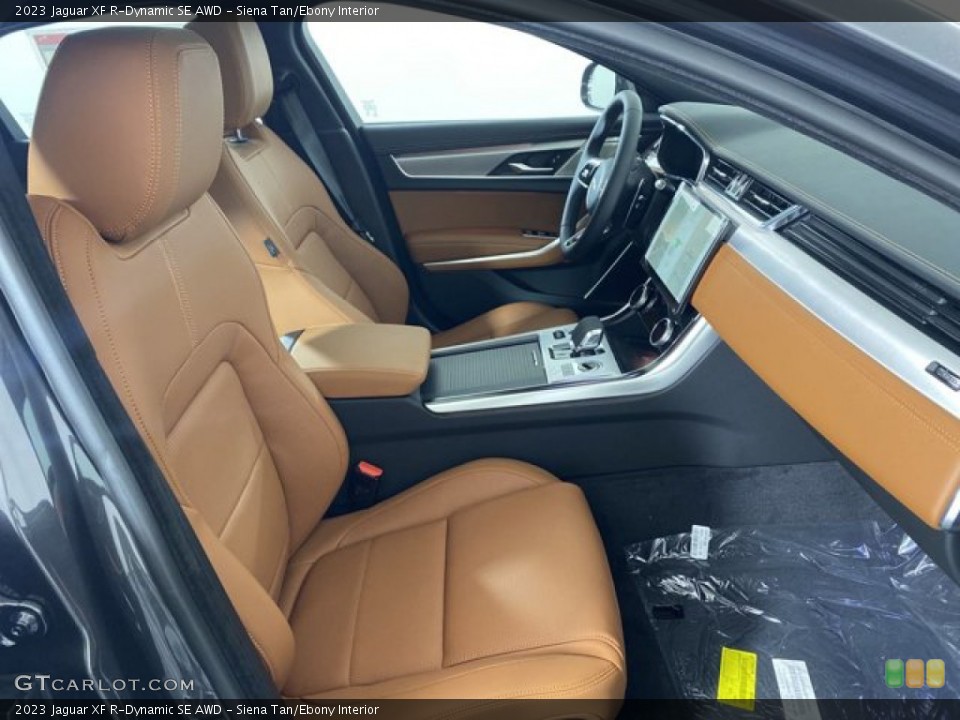 Siena Tan/Ebony Interior Front Seat for the 2023 Jaguar XF R-Dynamic SE AWD #145658525