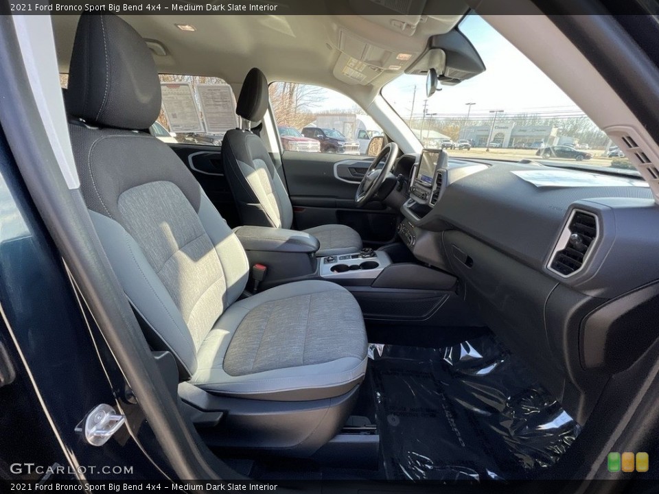 Medium Dark Slate 2021 Ford Bronco Sport Interiors