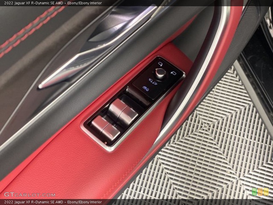 Ebony/Ebony Interior Door Panel for the 2022 Jaguar XF R-Dynamic SE AWD #145658813