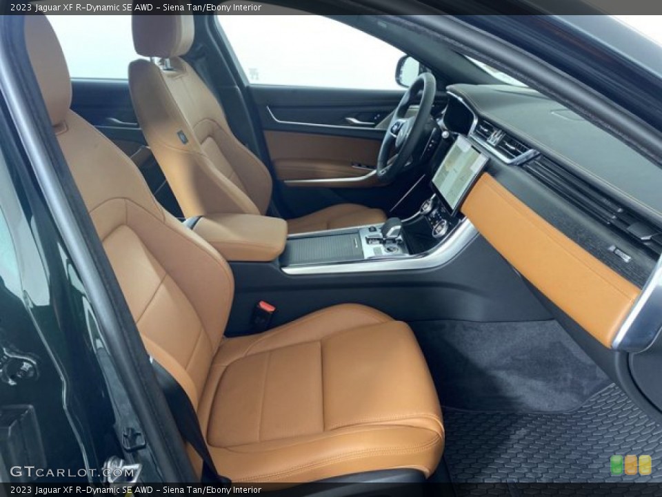 Siena Tan/Ebony Interior Front Seat for the 2023 Jaguar XF R-Dynamic SE AWD #145658855