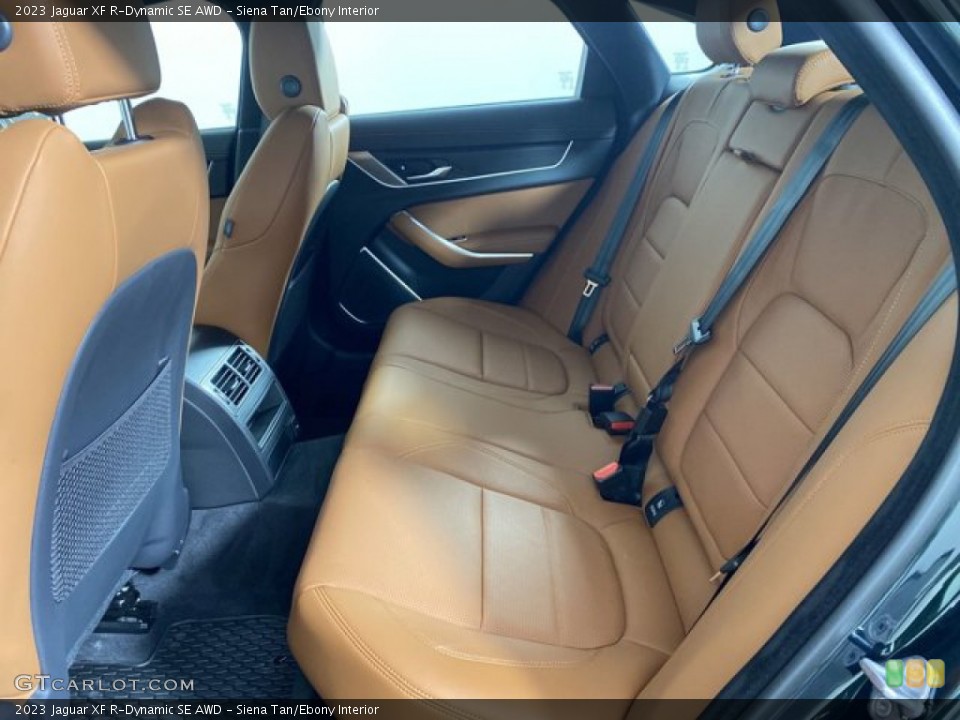 Siena Tan/Ebony Interior Rear Seat for the 2023 Jaguar XF R-Dynamic SE AWD #145658879