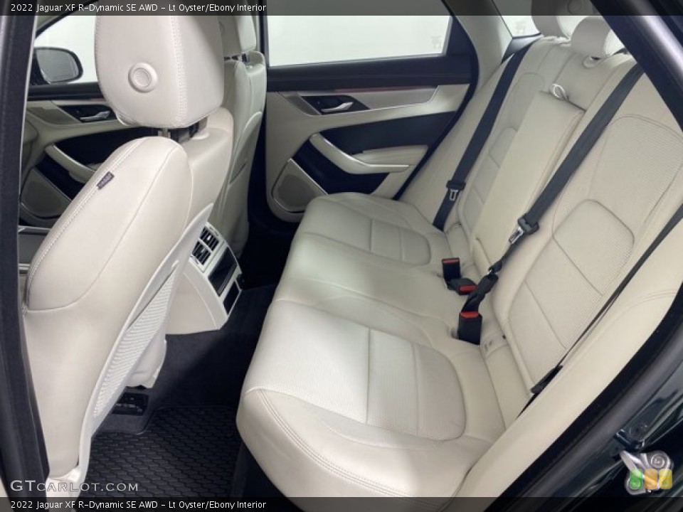 Lt Oyster/Ebony Interior Rear Seat for the 2022 Jaguar XF R-Dynamic SE AWD #145659011