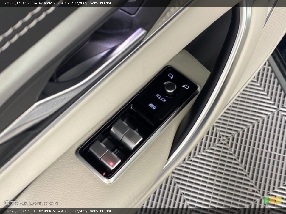 Lt Oyster/Ebony Interior Door Panel for the 2022 Jaguar XF R-Dynamic SE AWD #145659101