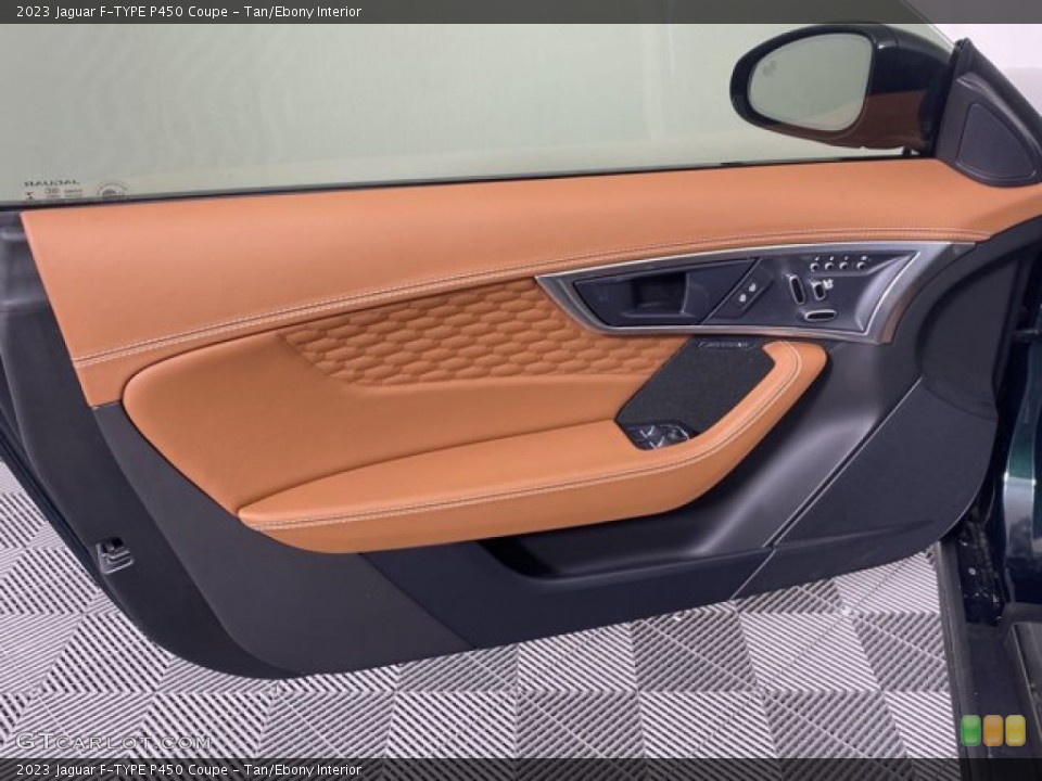 Tan/Ebony Interior Door Panel for the 2023 Jaguar F-TYPE P450 Coupe #145659233