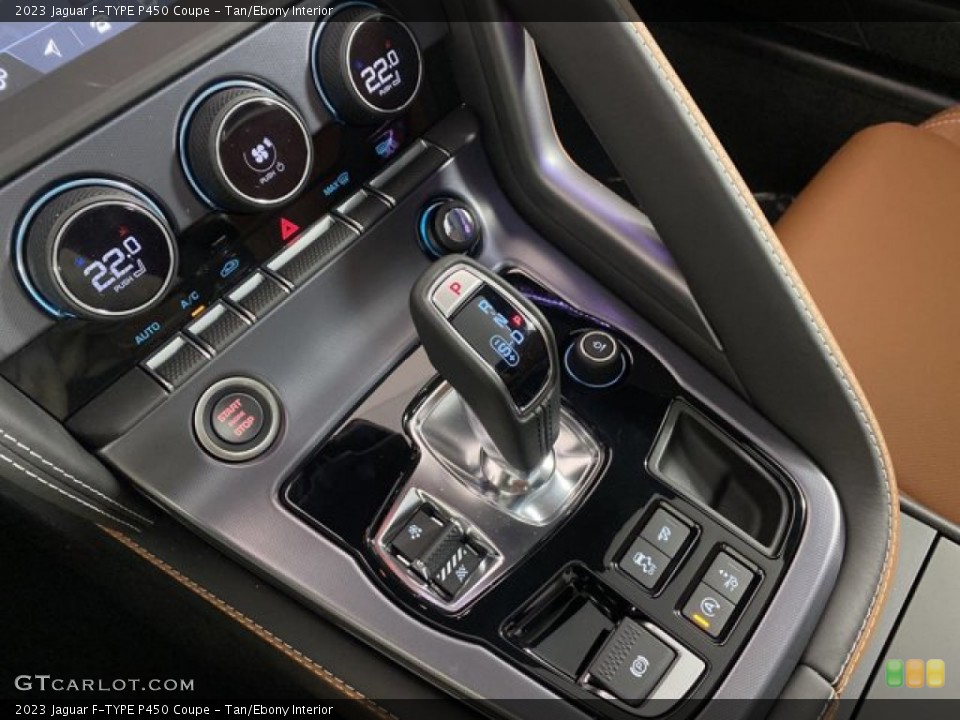Tan/Ebony Interior Transmission for the 2023 Jaguar F-TYPE P450 Coupe #145659338