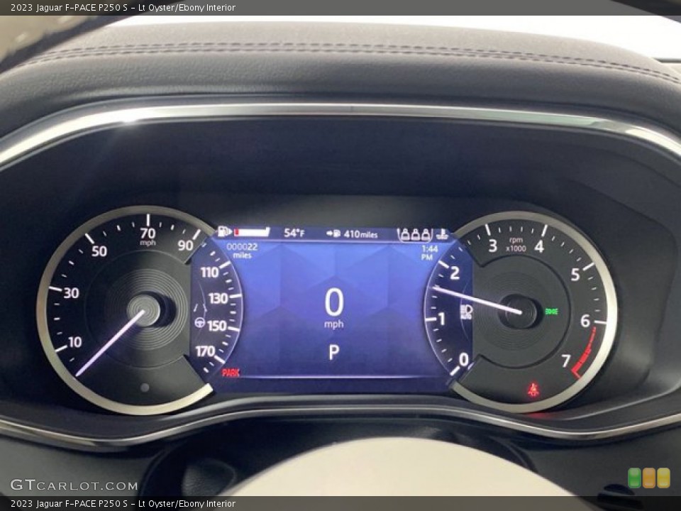 Lt Oyster/Ebony Interior Gauges for the 2023 Jaguar F-PACE P250 S #145659458