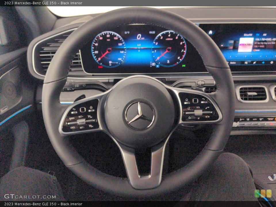 Black Interior Steering Wheel for the 2023 Mercedes-Benz GLE 350 #145661781
