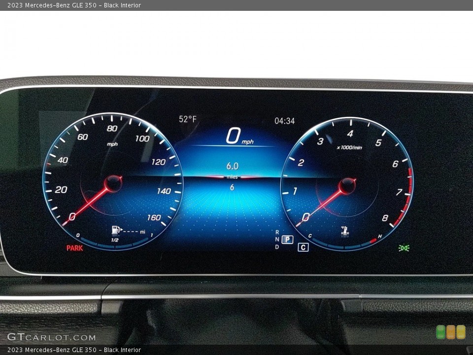Black Interior Gauges for the 2023 Mercedes-Benz GLE 350 #145661964