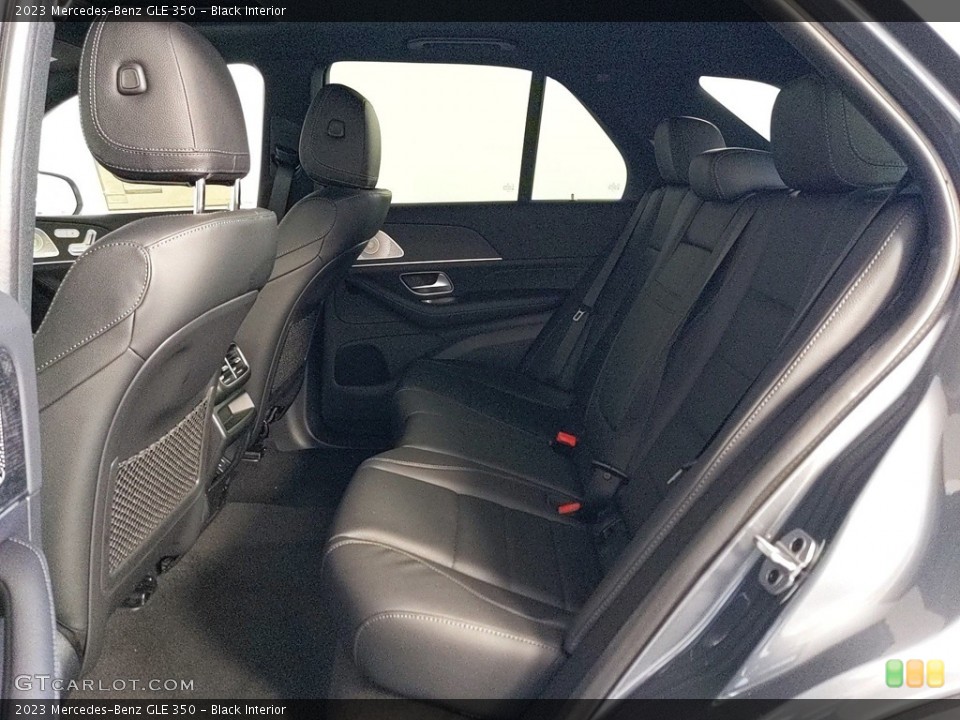 Black Interior Rear Seat for the 2023 Mercedes-Benz GLE 350 #145662021