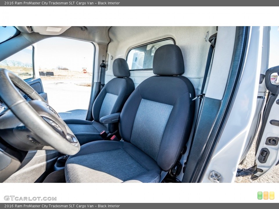 Black Interior Front Seat for the 2016 Ram ProMaster City Tradesman SLT Cargo Van #145662885
