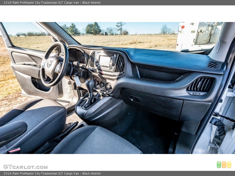 Black Interior Dashboard for the 2016 Ram ProMaster City Tradesman SLT Cargo Van #145663107