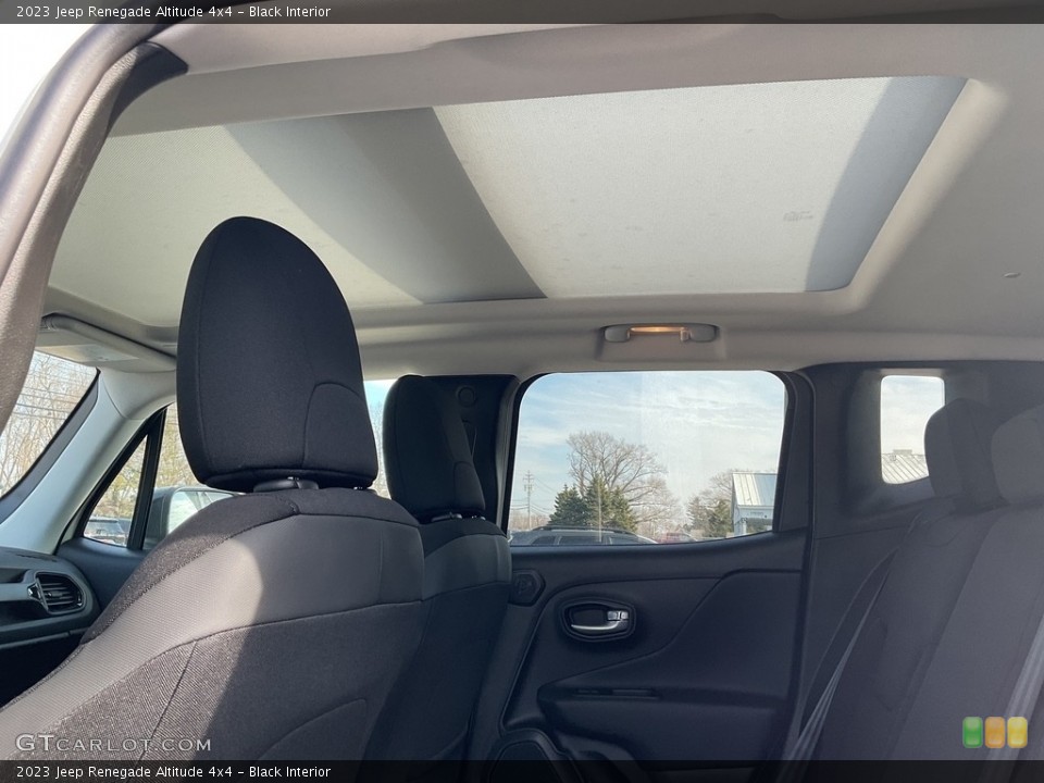 Black Interior Sunroof for the 2023 Jeep Renegade Altitude 4x4 #145663266