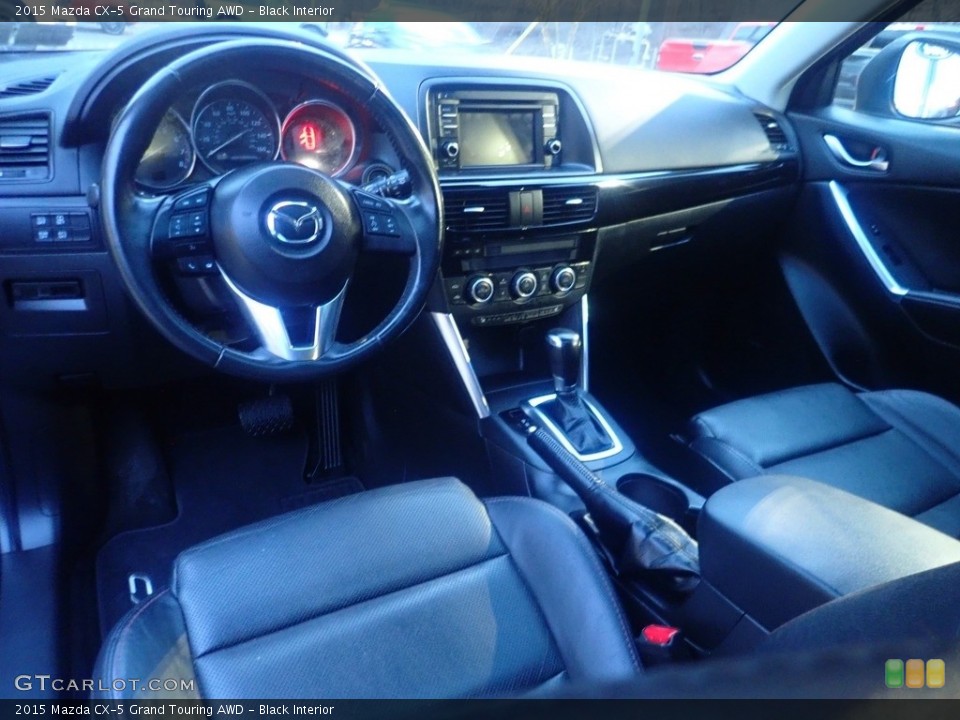 Black Interior Photo for the 2015 Mazda CX-5 Grand Touring AWD #145663485