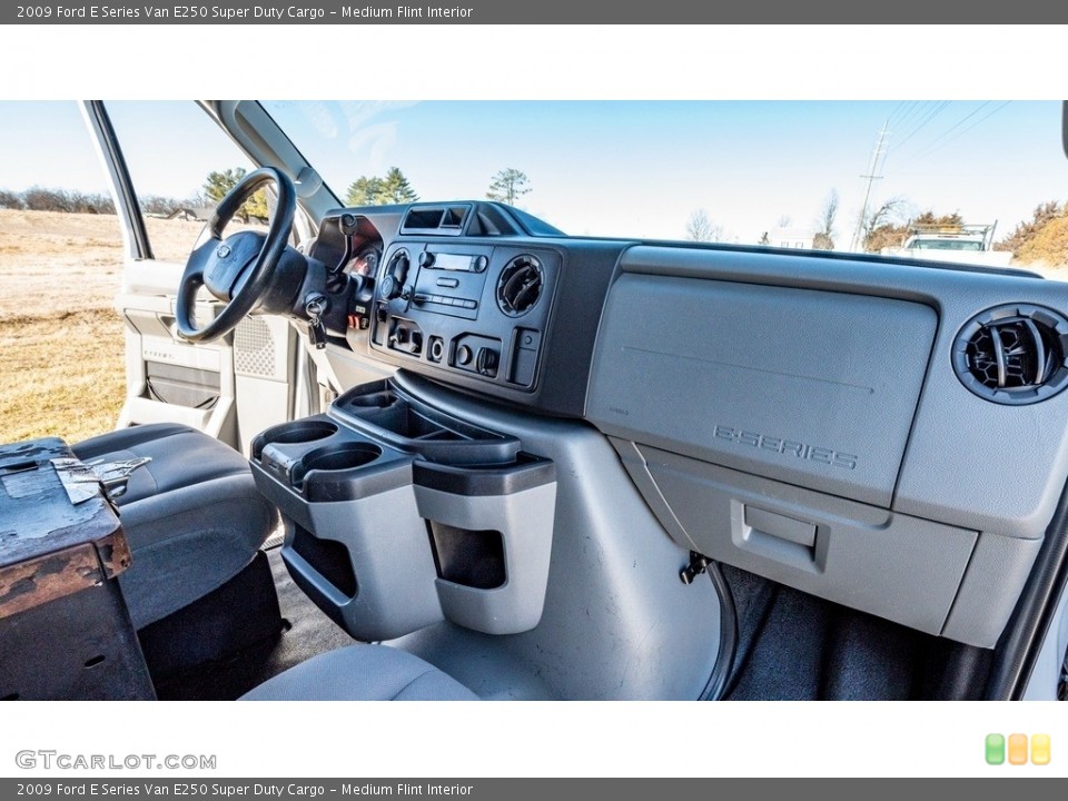 Medium Flint Interior Dashboard for the 2009 Ford E Series Van E250 Super Duty Cargo #145666377