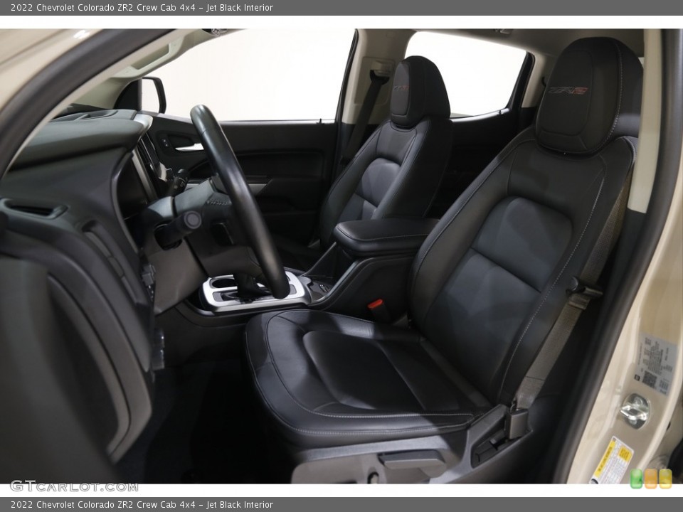 Jet Black Interior Front Seat for the 2022 Chevrolet Colorado ZR2 Crew Cab 4x4 #145666839
