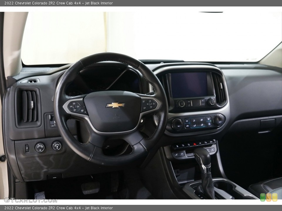 Jet Black Interior Dashboard for the 2022 Chevrolet Colorado ZR2 Crew Cab 4x4 #145666869