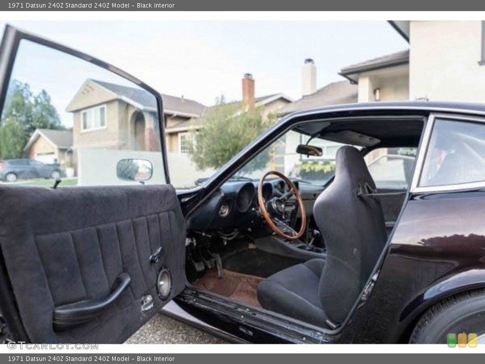 Black Interior Door Panel for the 1971 Datsun 240Z  #145667925
