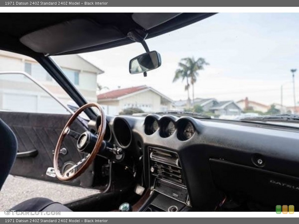 Black Interior Dashboard for the 1971 Datsun 240Z  #145667946